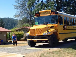 Summer Camp bus transportation to Tilikum