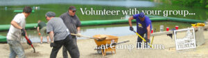 Volunteer with your group at Camp Tilikum.